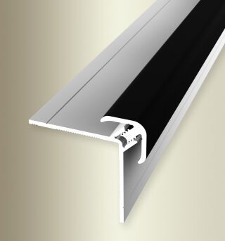 Clip-Außenecke 2600 mm SBS Typ 153 U Alu pulv. schw. matt (RAL9005) 3 - 5 mm ungebohrt