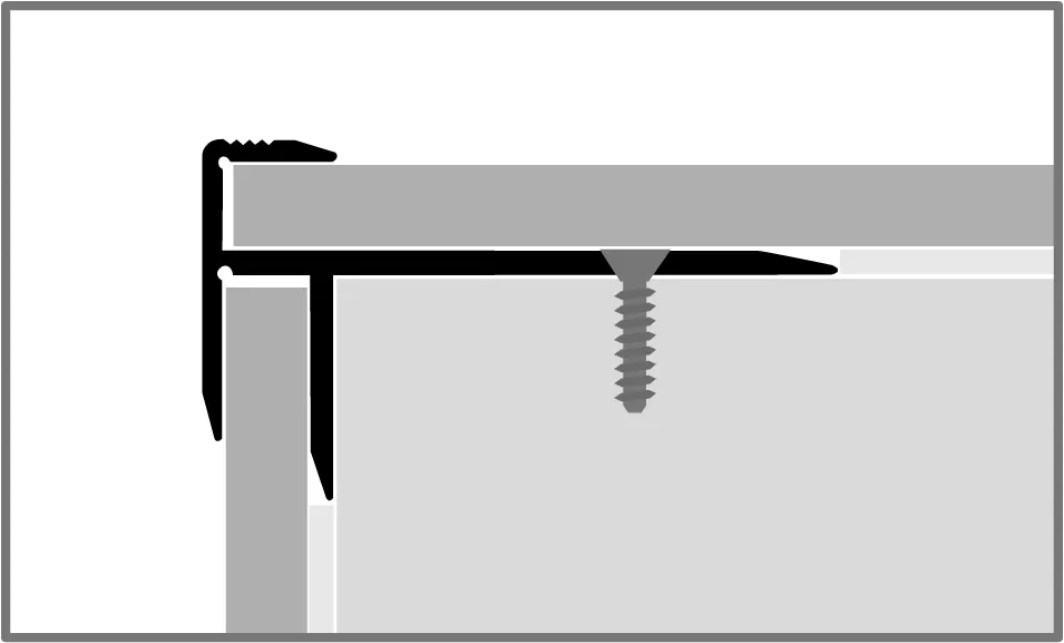 Küberit Treppenkantenprofile 830