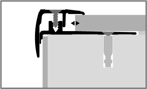 Küberit Treppenkantenprofile 325