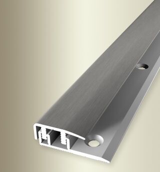 Absch.-Pr. 1000 mm SB Typ 577 D-Clip® Alu elox. edelstahloptik f.g. 4 - 7,5 mm zweiteilig