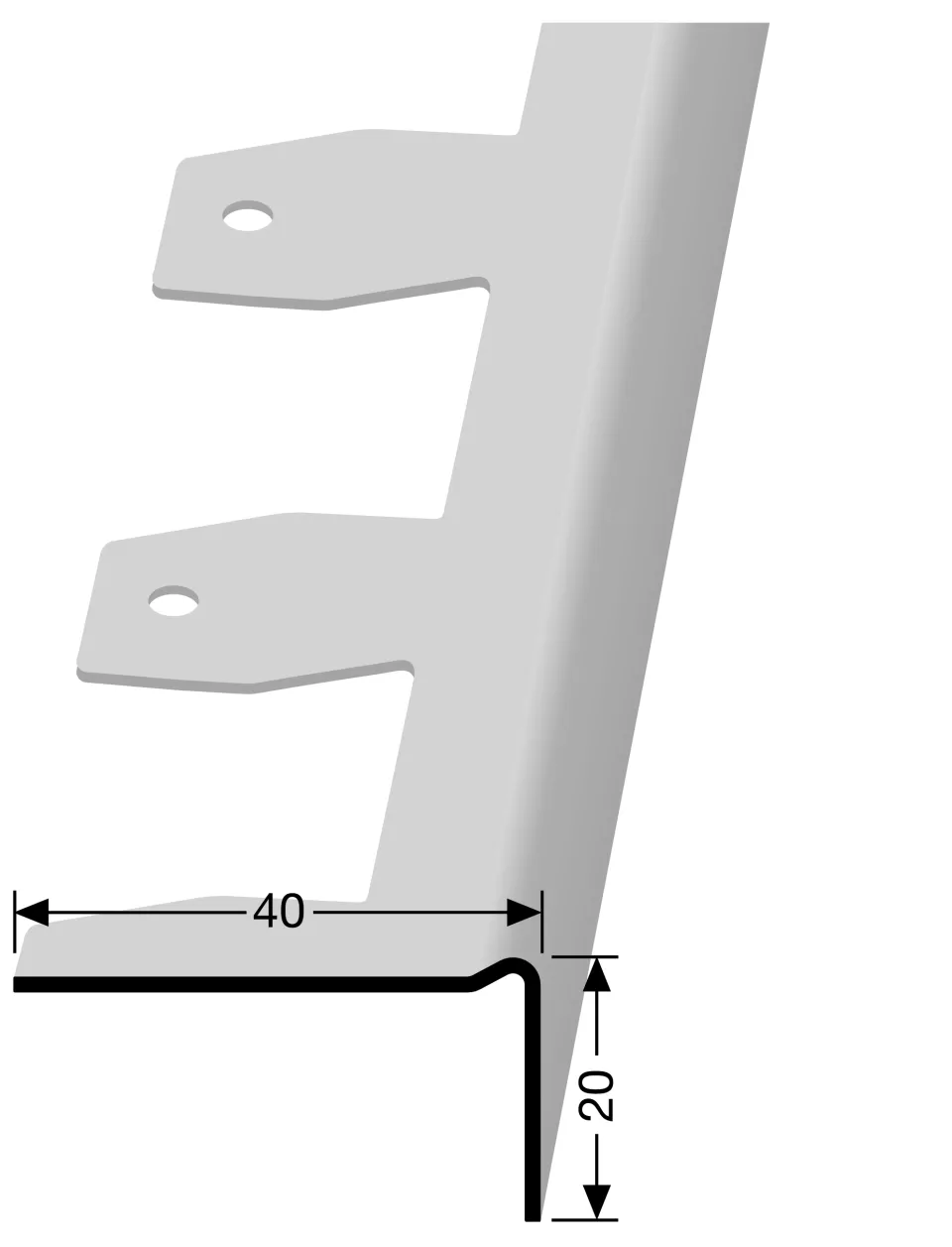 Küberit Reparaturwinkel RW20