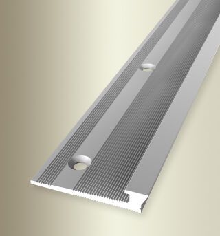 Einfassprofil 2700 mm SBS Typ 360 Aluminium eloxiert silber 3 mm versenkt gebohrt