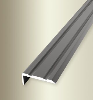 Winkelprofil 900 mm SBS Typ 236 SK Alu eloxiert edelstahloptik 0 - 7 mm selbstklebend, einfach biegbar