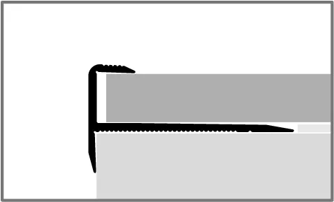 Küberit Treppenkantenprofile 810