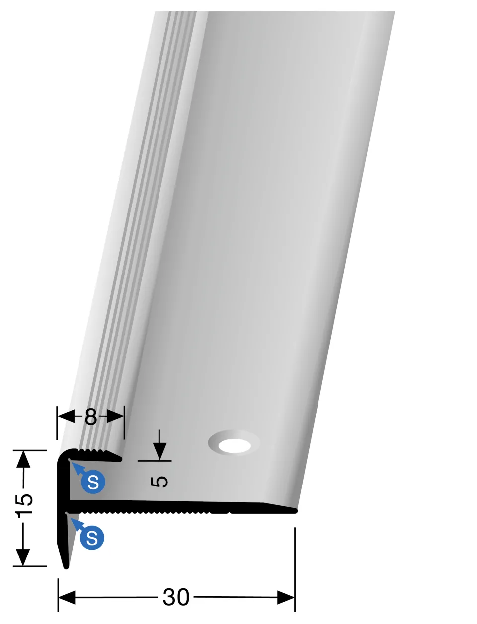 Küberit Treppenkantenprofile 807