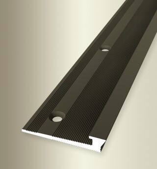 Einfassprofil 2700 mm SBS Typ 360 Aluminium eloxiert bronze 3 mm versenkt gebohrt