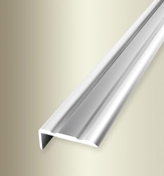 Winkelprofil 900 mm SBS Typ 236 SK Aluminium poliert 0 - 7 mm selbstklebend, einfach biegbar