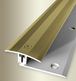 Überg-Pr 1000 mm SB Typ 888 PPS®-Ch flex Aluminium eloxiert gold 7 - 17 mm versenkt gebohrt, schwenkbar