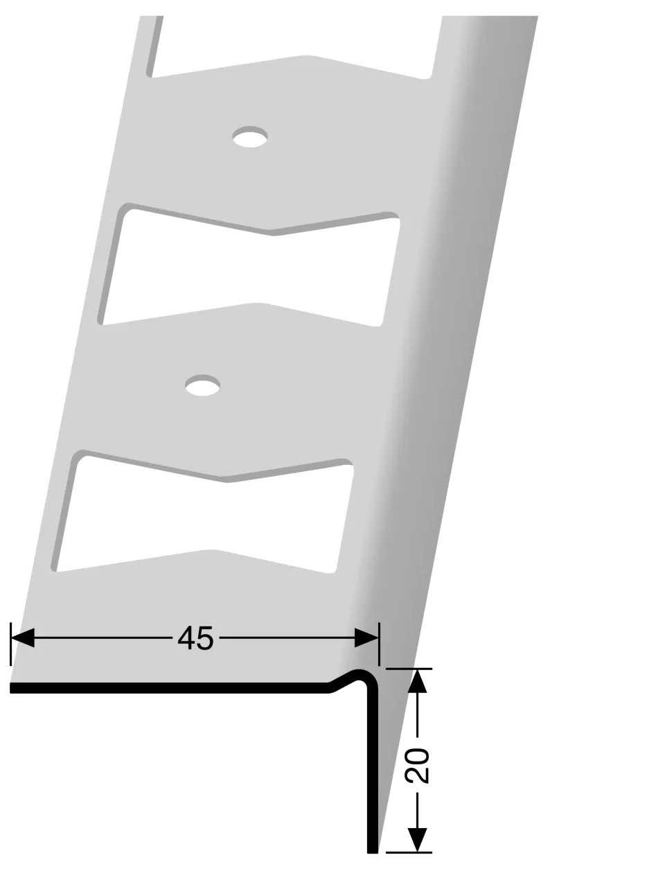 Küberit Reparaturwinkel RWS
