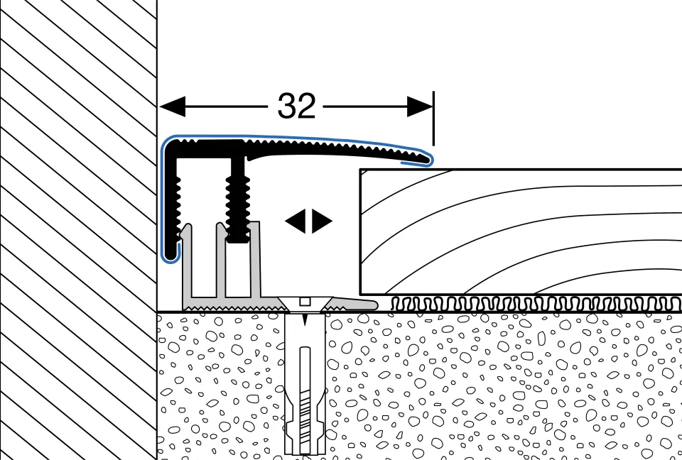 Küberit Abschlussprofile 587 Küberit Abschlussprofile 587
