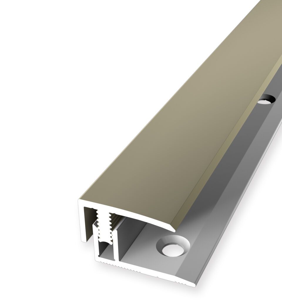 Absch.-Pr. 1000 mm SB Typ 557 Mono-Clip Aluminium eloxiert sand 7 - 12 mm zweiteilig
