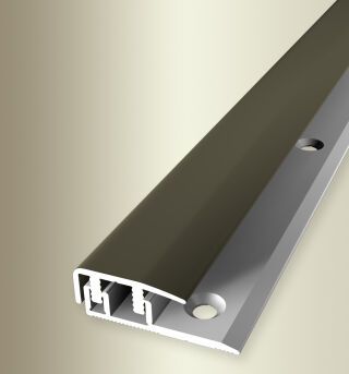 Absch.-Pr. 1000 mm SB Typ 577 D-Clip® Alu eloxiert bronze 4 - 7,5 (5 - 12)* mm zweiteilig