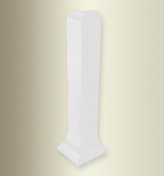 Sockell. 90° AE 20 mm Paar 913 AE Kunststoff weiß 80 mm 90°