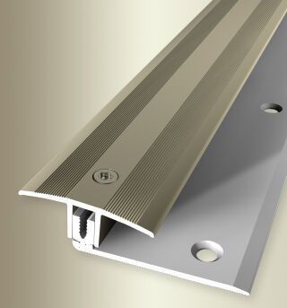 Überg-Pr 1000 mm SB Typ 888 PPS®-Ch flex Aluminium eloxiert sand 7 - 17 mm versenkt gebohrt, schwenkbar