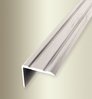Winkelprofil 1000 mm SBS Typ 235 H/SK Alu Holzdekor Eiche creme 0 - 17 mm selbstklebend, einfach biegbar