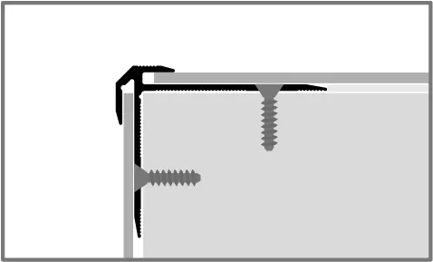Küberit Treppenkantenprofile 832