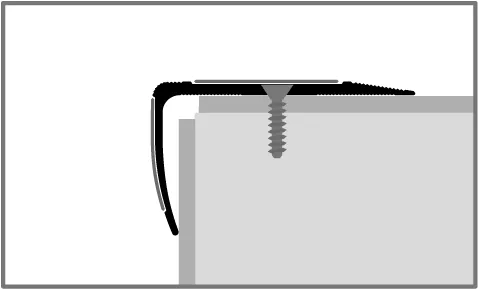 Küberit Treppenkantenprofile 713