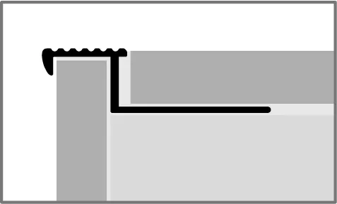 Küberit Treppenkantenprofile TR110