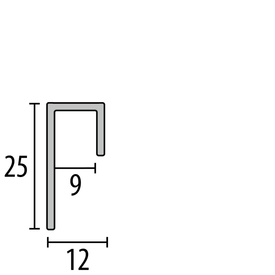 Küberit Sockelleisten 901