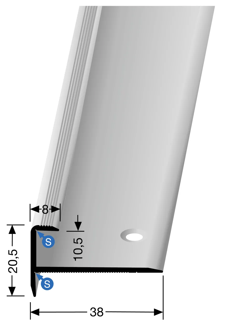 Küberit Treppenkantenprofile 811