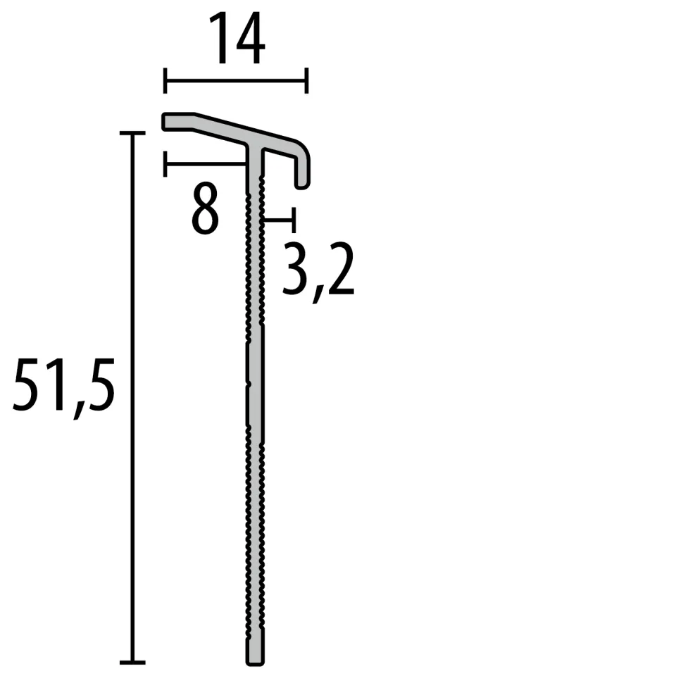 Küberit Sockelleisten 928