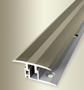 Überg-Pr 1000 mm SB Typ 588XL E-Clip® XL Aluminium eloxiert sand 8 - 12 mm zweiteilig