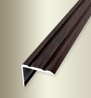 Winkelprofil 1000 mm SBS Typ 235 H/SK Aluminium Holzdekor Wenge 0 - 17 mm selbstklebend, einfach biegbar