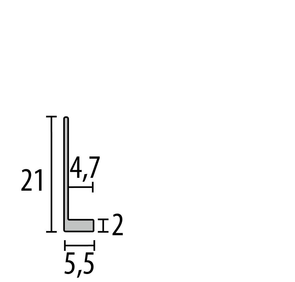Küberit Sockelleisten 926