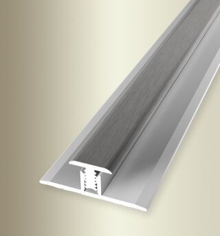 Clip-Verbinder 3000 mm SBS Typ 175 U Alu elox edelstahloptik fg 6,5 - 9,5 mm ungebohrt