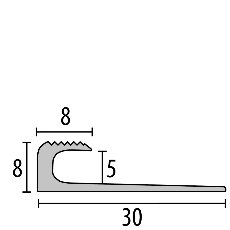 Küberit Einfassprofile 806