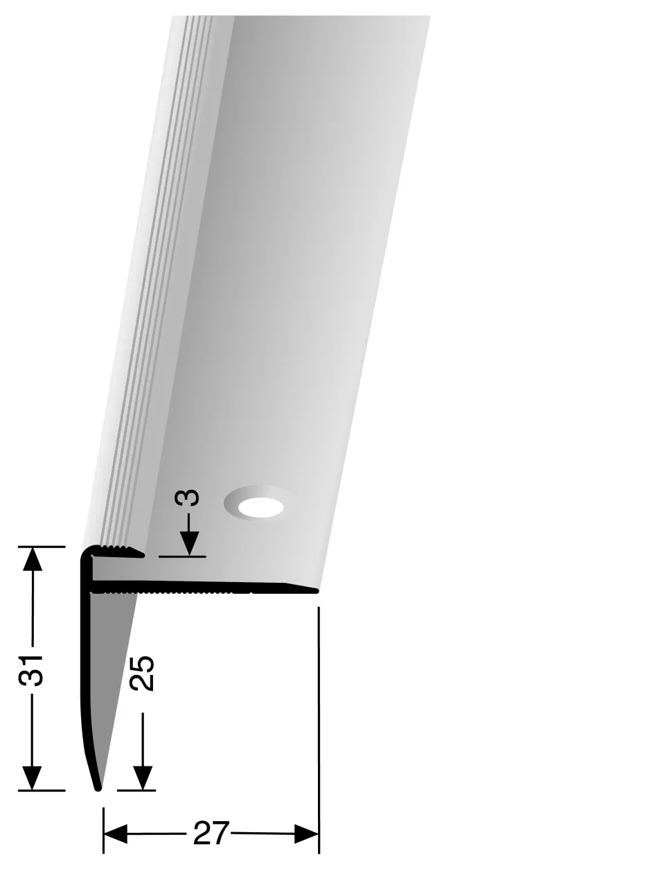Küberit Treppenkantenprofile 815