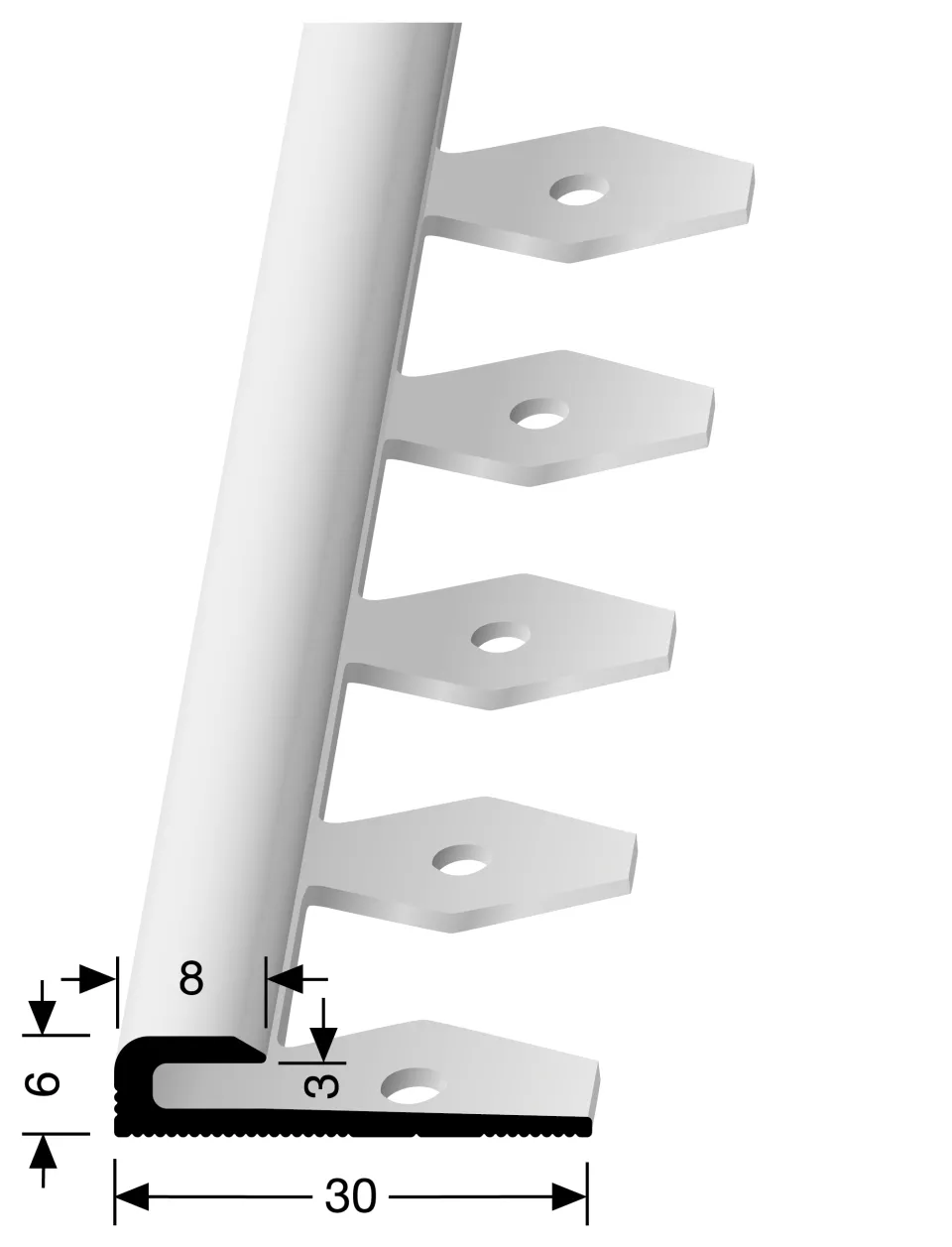 Küberit Einfassprofile 801