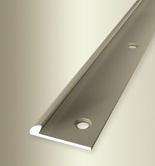 Abschlussprofil 1000 mm SBS Typ 356 Aluminium eloxiert sand 2,5 mm versenkt gebohrt