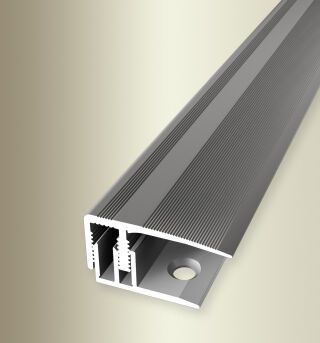 Absch.-Pr. 2700 mm SB Typ 587 E-Clip® Alu eloxiert edelstahloptik 10 - 16 mm zweiteilig