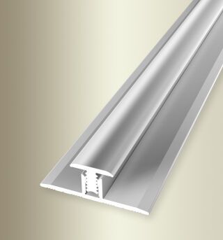 Clip-Verbinder 3000 mm SBS Typ 175 U Alu pol. elox. silber glanz 6,5 - 9,5 mm ungebohrt