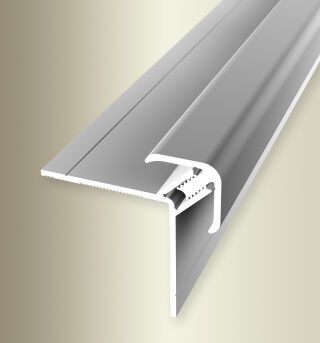 Clip-Außenecke 2600 mm SBS Typ 151 U Aluminium eloxiert silber 6,5-9,5 mm ungebohrt