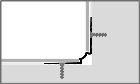 Küberit Treppen-Innenwinkel 870IW