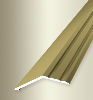 Anpassungsprofil 2700 mm SBS Typ 245 SK Aluminium eloxiert gold 22 mm selbstklebend
