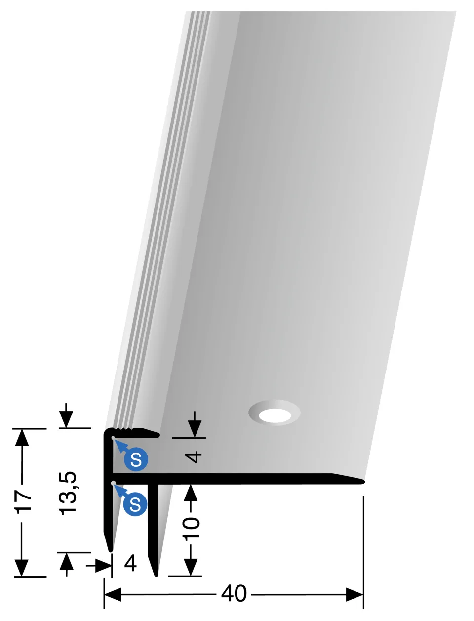 Küberit Treppenkantenprofile 828 Küberit Treppenkantenprofile 828