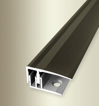 Absch.-Pr. 1000 mm SB Typ 587 E-Clip® Aluminium eloxiert bronze 10 - 16 mm zweiteilig