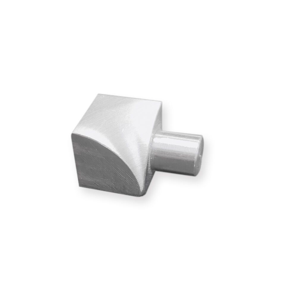 Viertelkreisprofil 90° IE 24 mm QR080 IE Edelstahl matt gebürstet