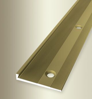 Abschlussprofil 1000 mm SBS Typ 364 Aluminium eloxiert gold 3 mm versenkt gebohrt