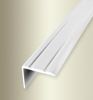 Winkelprofil 1000 mm SBS Typ 235 SK Alu pulv. weiß glanz (RAL9016) 0 - 17 mm selbstklebend, einfach biegbar