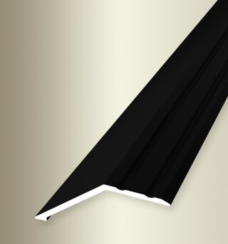 Anpassungsprofil 2700 mm SBS Typ 245 SK Alu pulv. schwarz matt (RAL9005) 22 mm selbstklebend