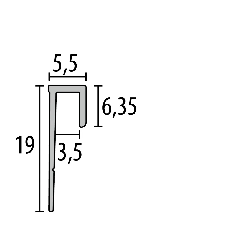 Küberit Einfassprofile 902