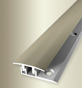 Überg.-Pr. 1000 mm SB Typ 578 D-Clip® Alu eloxiert sand 4 - 7,5 (5 - 12)* mm zweiteilig