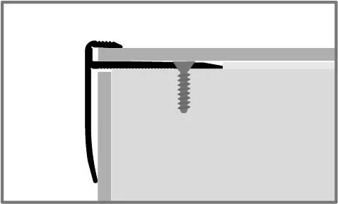 Küberit Treppenkantenprofile 815