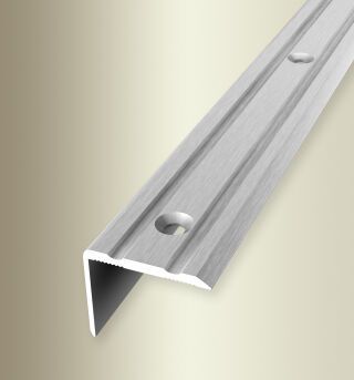 Winkelprofil 1000 mm SBS Typ 235 Alu elox. silber f.g. 0 - 17 mm versenkt gebohrt, einfach biegbar