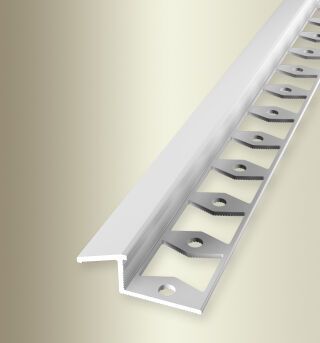 Anpassungsprofil 2500 mm Typ RC100 G Aluminium natur 6 - 10 mm geschlossen gestanzt