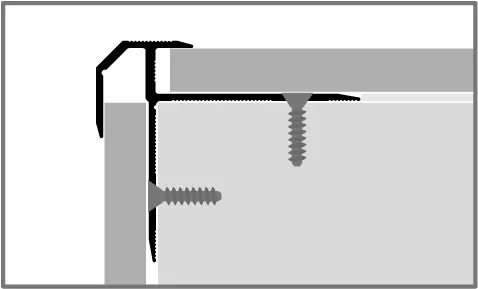 Küberit Treppenkantenprofile 838